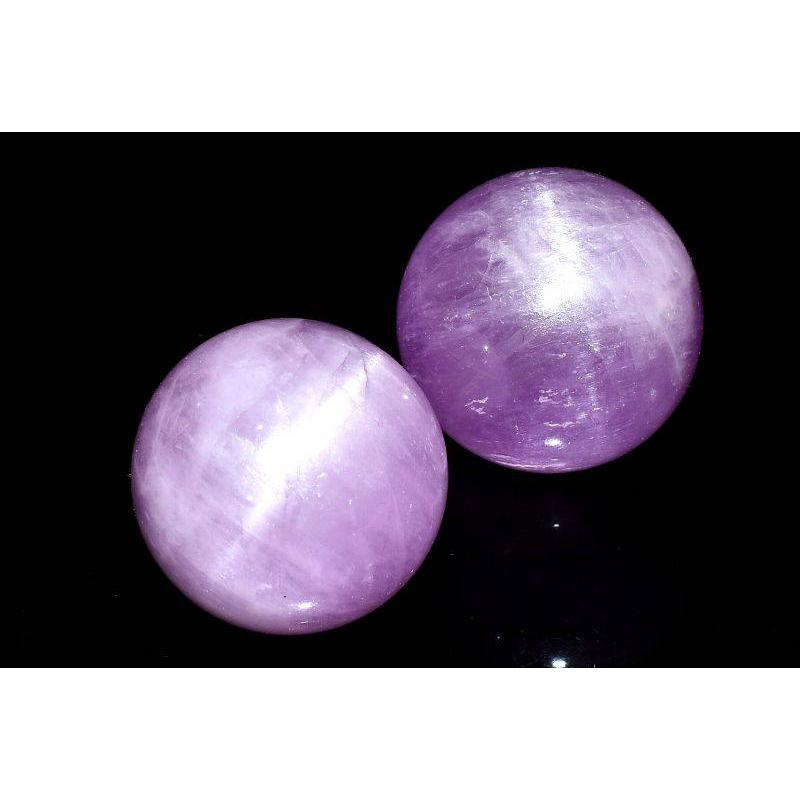 キャッツアイ クンツァイト 16-17mm 丸玉(台座なし) スフィア 1個売り