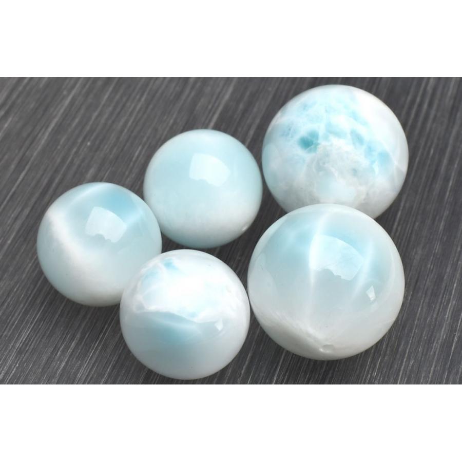 大珠◇氷河のよう アイスラリマー 18mm 粒売り ビーズ 1個売り _PR3458 