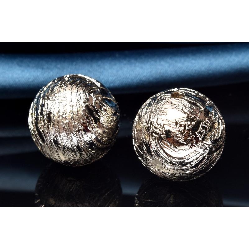 スーパーパワーブレスレット希少なアルタイ隕石12mmテラヘルツ丸鉱石C