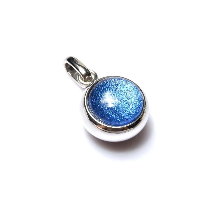 宇宙の魅力を纏う アルタイ隕石＆パラサイト隕石 10mm ブルー