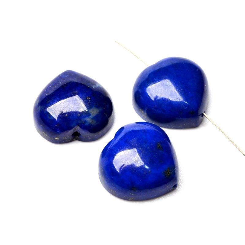 ラピスラズリ3粒セット 14x13mm ハート型 貫通穴 縦 ビーズ Prg361 1 Prg361 1 ラトリエ 通販 Yahoo ショッピング