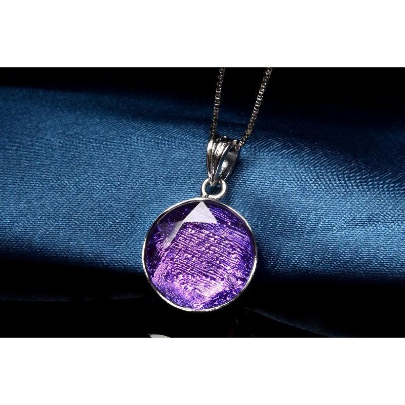 No.1195 メテオライト ギベオン隕石 約6mm ペンダントトップ kgf ◇HighQuality◇ギベオン【隕石】メテオライト◇百合柄プレート