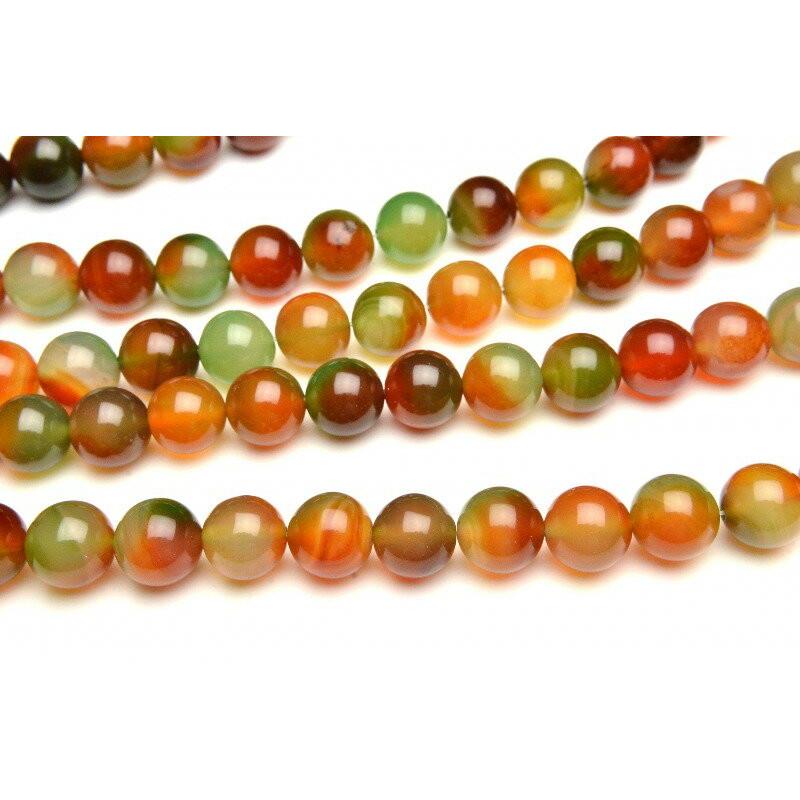 孔雀瑪瑙 8mm 1連（約38cm）_R1761-8 : ラトリエ - 通販 - Yahoo