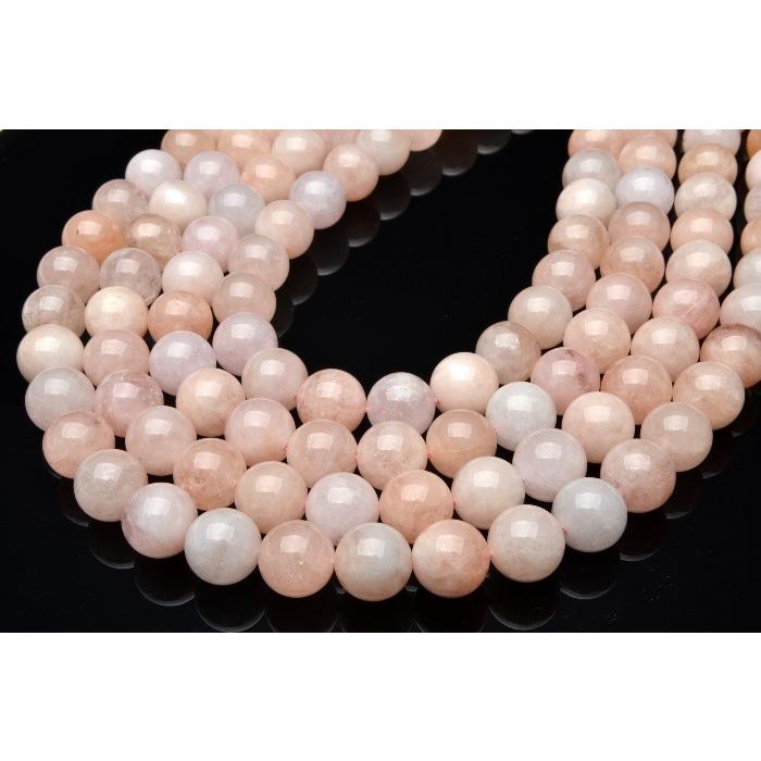 ピンクモルガナイト 10mm 1連（約38cm）_R5355-10 ☆5000円以上 