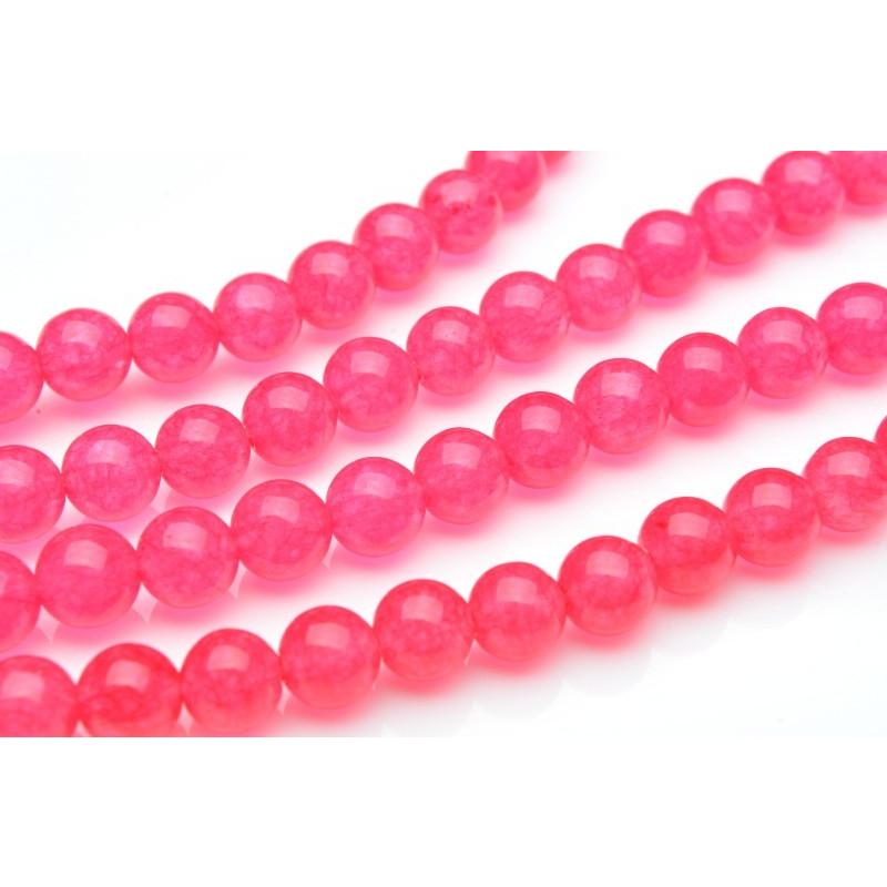 ジェイド チェリーピンク 6mm 1連（38cm）_R5412-6 ☆5000円以上
