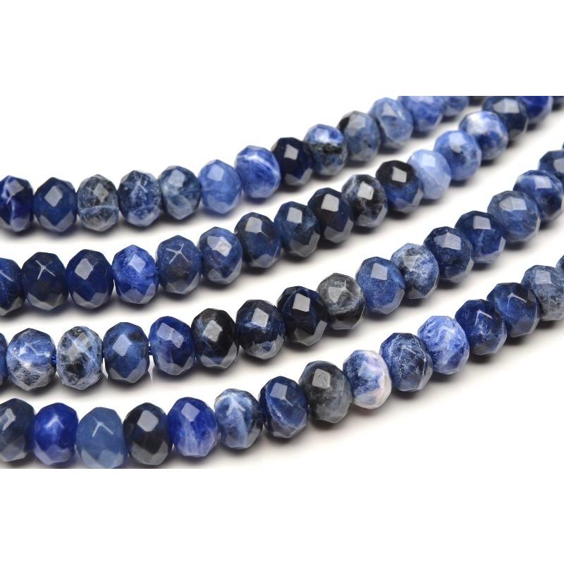 ソーダライト ボタンカット 5x8mm 1連（38cm）_R5534-8 : ラトリエ 