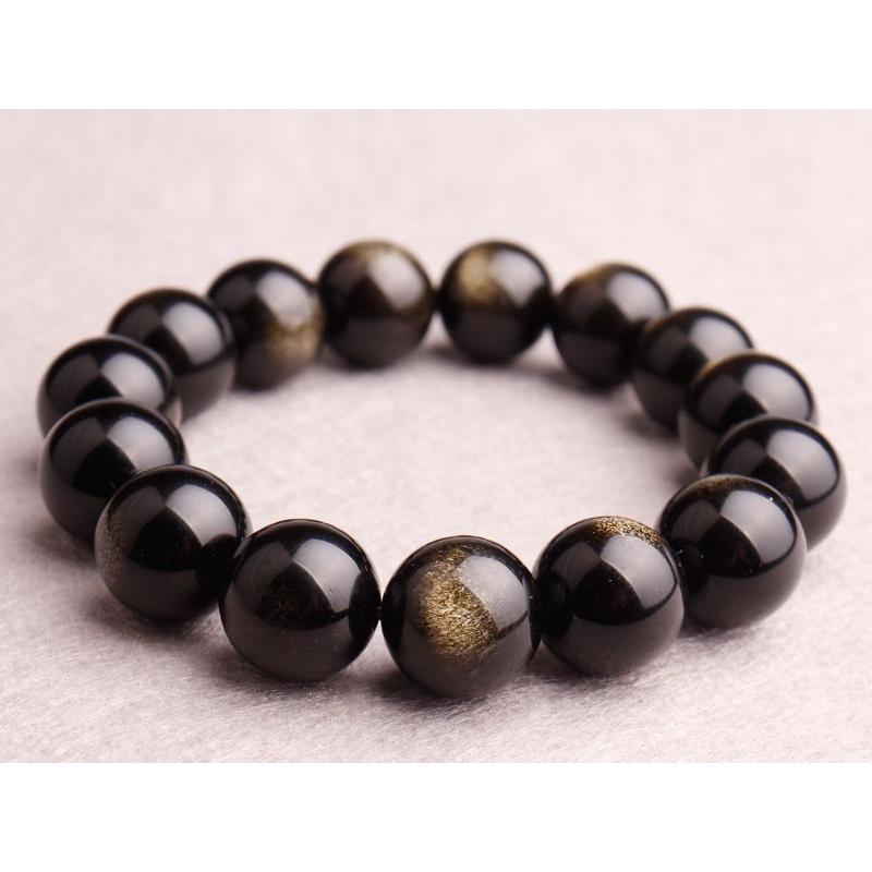 ゴールデンオブシディアン◇6〜14mm 天然石・パワーストーン ゴールデンオブシディアン◇6〜14mm 天然石・パワーストーン