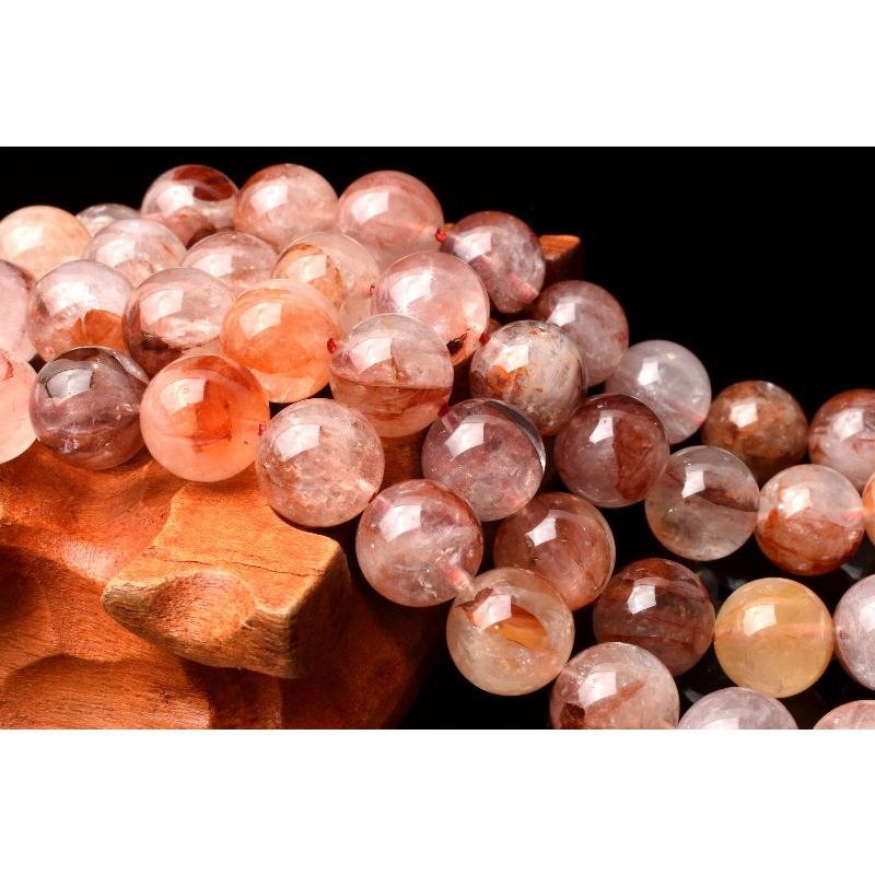 ライモナイトインクォーツ 8mm 1連（約38cm）_RG247-8 : ラトリエ