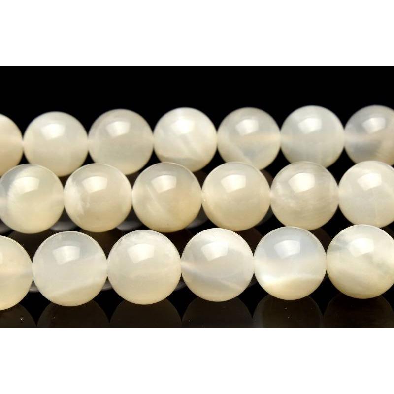 ミルキー ムーンストーン 10.5mm 1連（約38cm） _RG686-105