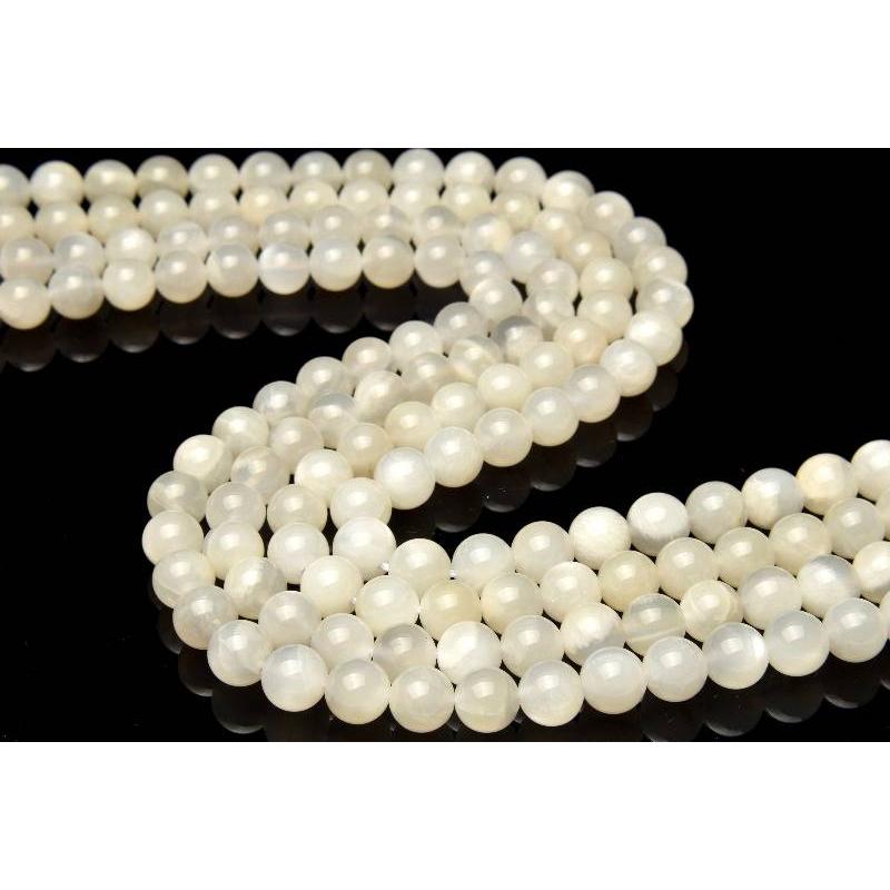 ミルキー ムーンストーン 10.5mm 1連（約38cm） _RG686-105