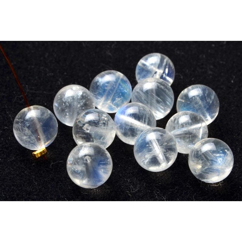 5A ロイヤルブルームーンストーン 7.5mm 高品質1粒売り_T377-75 ☆5000 
