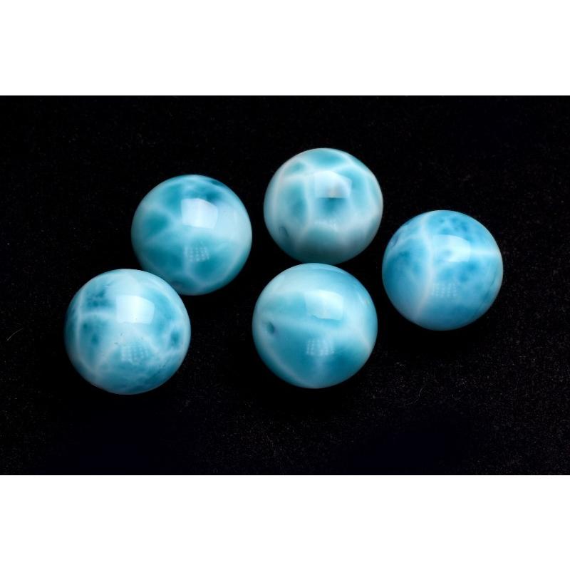 超極上品!!SA級 ラリマー 14.5mm 高級 粒売り (貫通穴) ビーズ 超極上品!!SA級 ラリマー 14.5mm 高級 粒売り (貫通穴) ビーズ