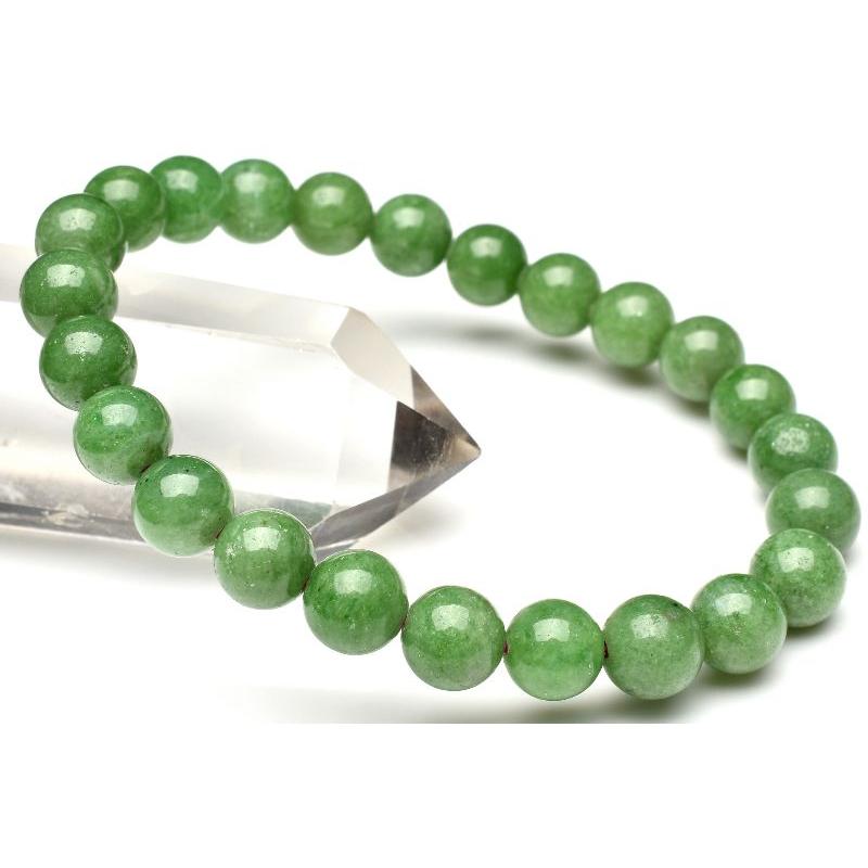 1点物】タンザニア産◇希少 ルビーインゾイサイト 7.5mm ブレスレット