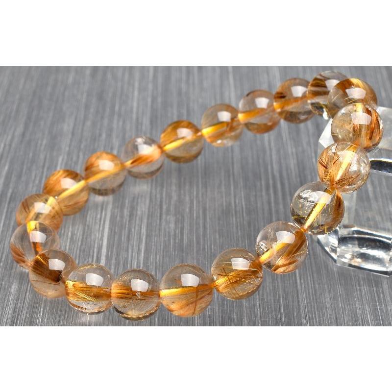 ☆別格高級品！来福良縁秘宝⑥極美！キャッツアイ　タイガー タイチンルチル ブレス ☆別格高級品！来福良縁秘宝⑥極美！キャッツアイ タイガー