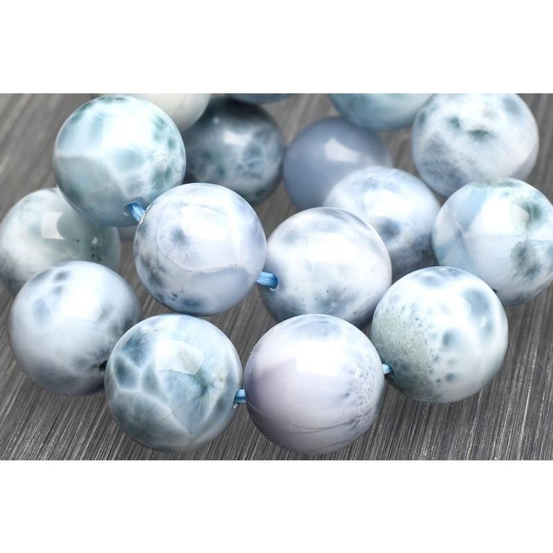 1点物】AAA希少◇人気アイテム パープルラリマー 12mm ブレスレット 