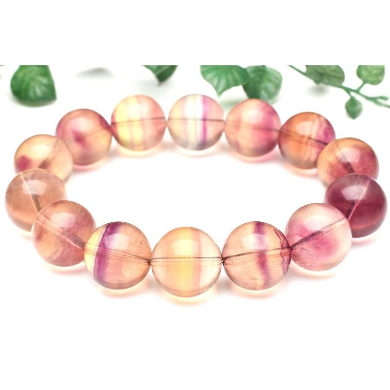 ★フェザーinパープルフローライト 15.3ミリ珠 ブレスレット①(SA+) 楽天市場】ブレスレット エンジェルフェザーフローライトの通販