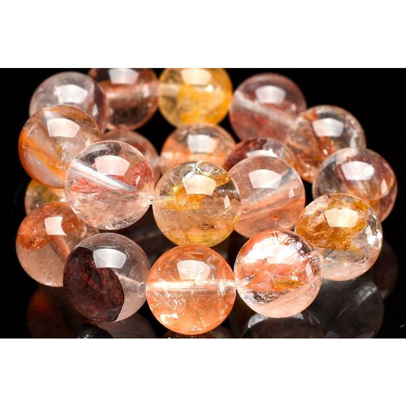 1点物】希少錦鯉◇透明 オーロラクォーツ(ライモナイトインクォーツ