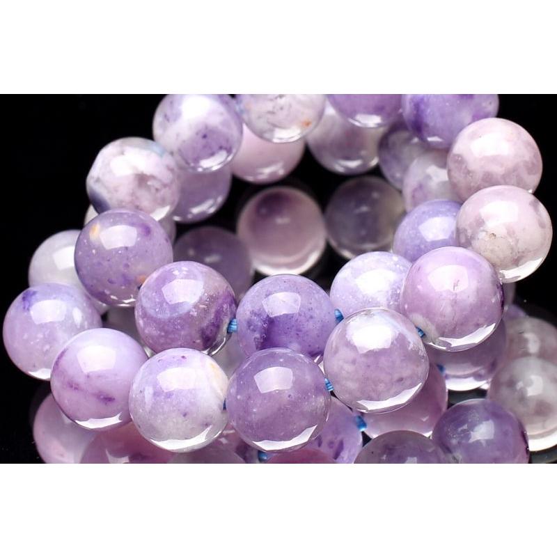 【コレクターズアイテム】ティファニーストーン 1点物】AA+☆高発色 ティファニーストーン 8mm ブレスレット _U8356