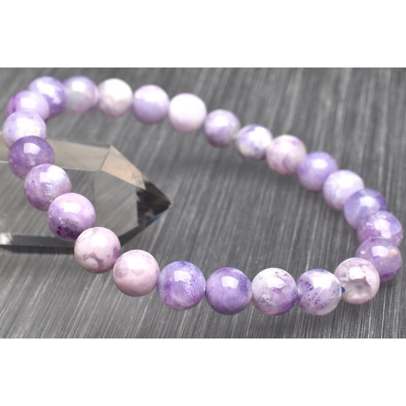 高品質ティファニーストーン　ブレスレット ティファニーストーン ブレスレット 9.5mm 17.5cm メンズM レディースL