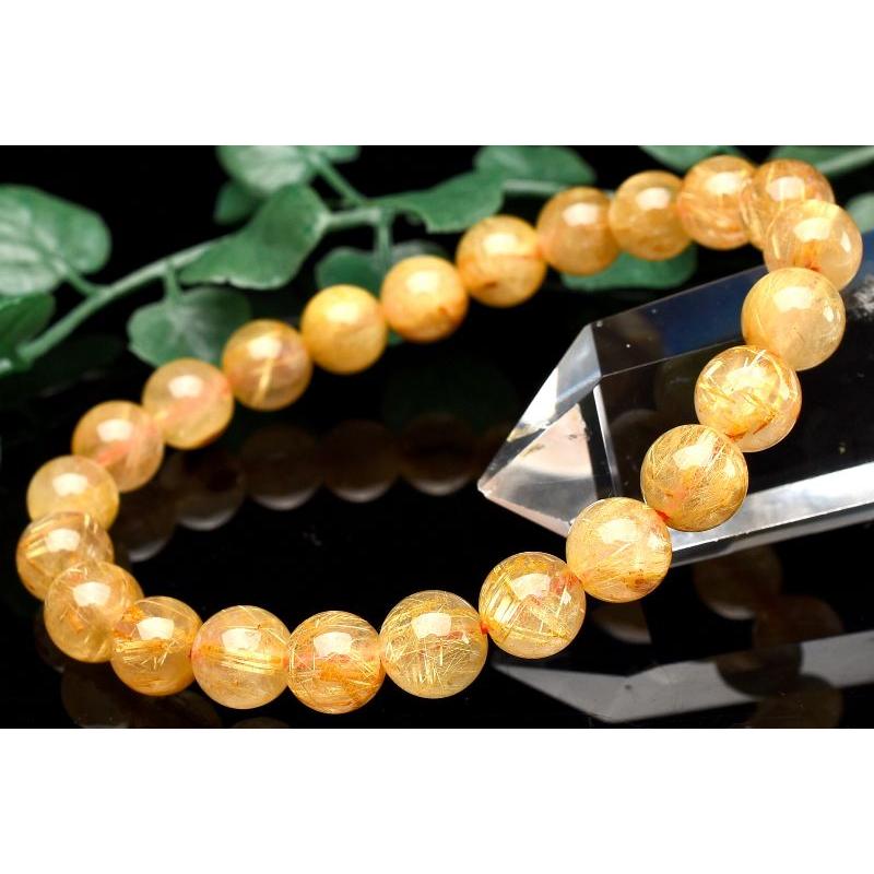 【一点限り】ゴールドタイチンルチルブレス8㎜後半（新品未使用）金運最強キャッツ 1点物】黄金の輝き ゴールドタイチンルチルクォーツ 8mm ブレスレット