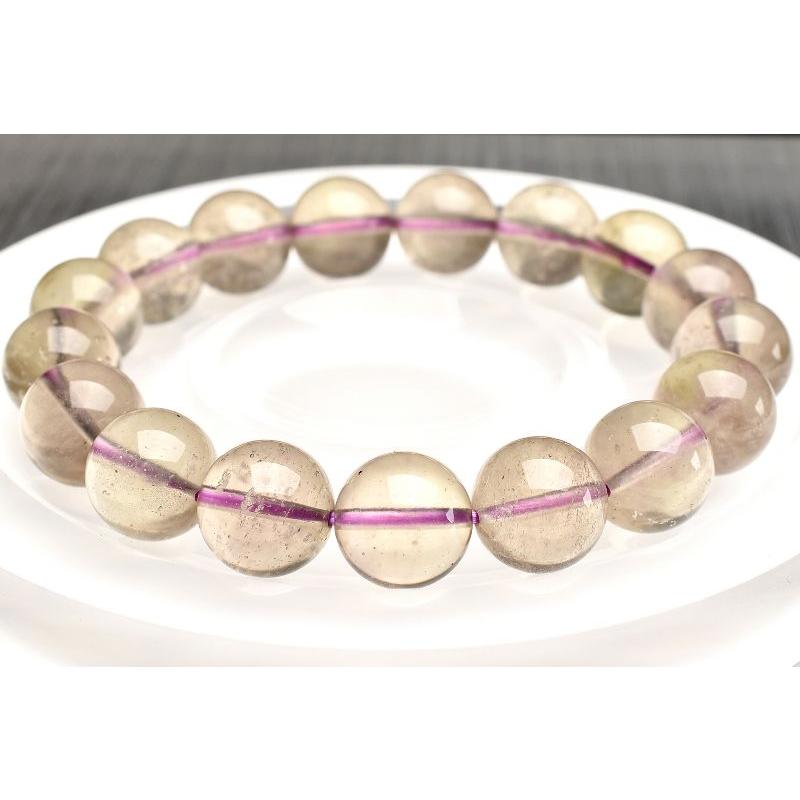 1点物】希少◇スモーキー パープルリビアングラス 11.5mm