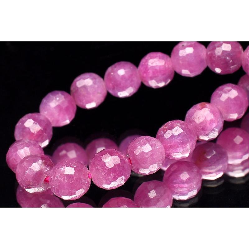 1点物】南アフリカ産◇高品質 ルビー 6.5mm ボールカット