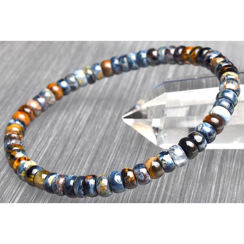 新品未使用トップクオリティ　ピーターサイト　ブレスレット12.5mm 高品質]ブルーピーターサイトブレスレット（約12mm玉） - 埼玉県吉川市