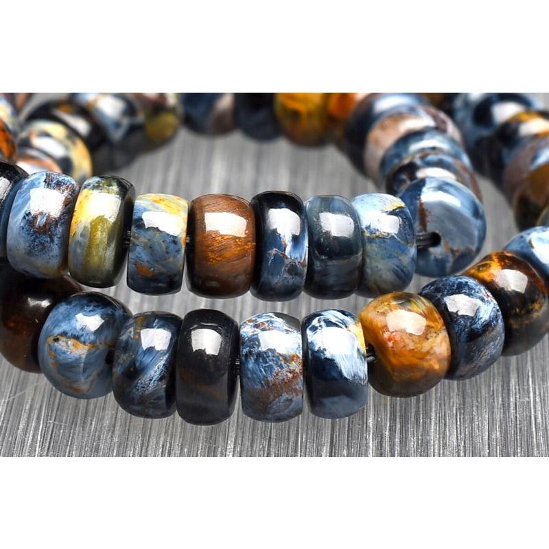 1点物】希少なブルーカラー多め ピーターサイト 3x6mm ボタン