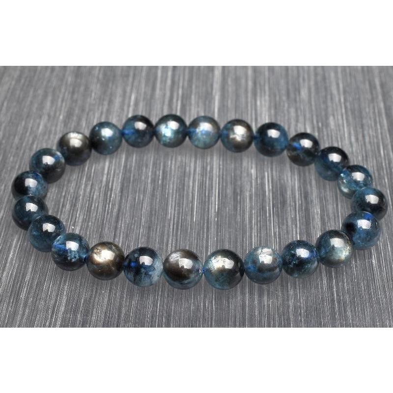 1点物】AA高品質☆南アフリカ産 ブラックアクアマリン 7.5mm