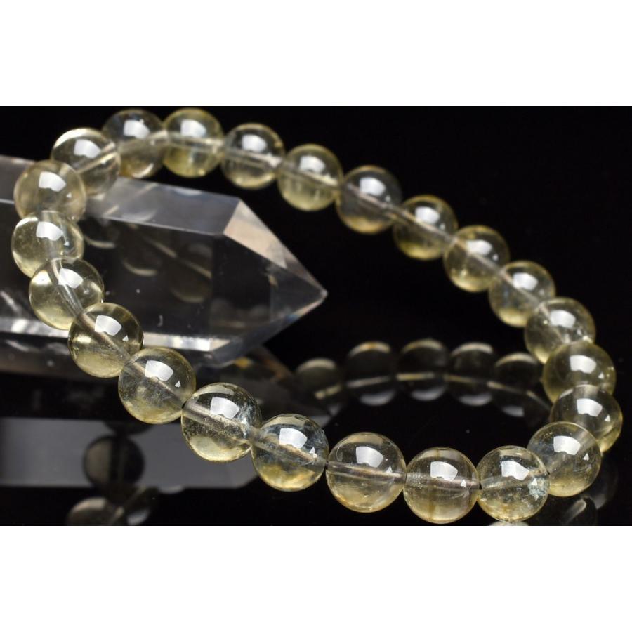 1点物】AA+希少☆ブラックファントム入り リビアングラス 8.5mm