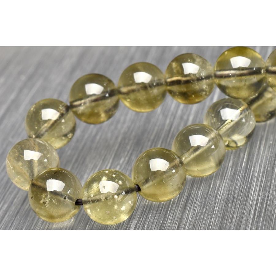 1点物】AA+希少☆ブラックファントム入り リビアングラス 9mm