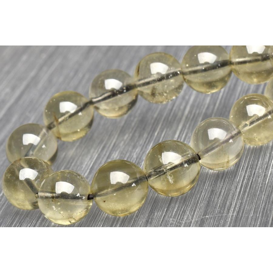 1点物】AA+希少☆ブラックファントム入り リビアングラス 9.5mm