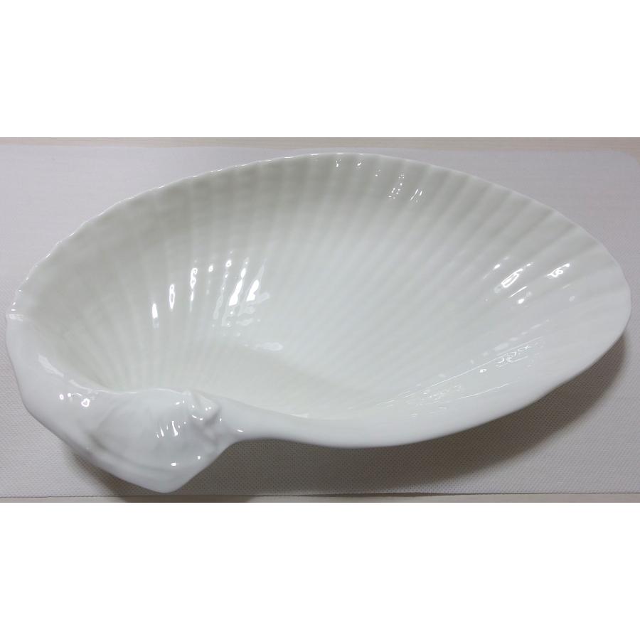 ウエッジウッド　ノーチラスコレクション　大型シェルプレート |  | 01