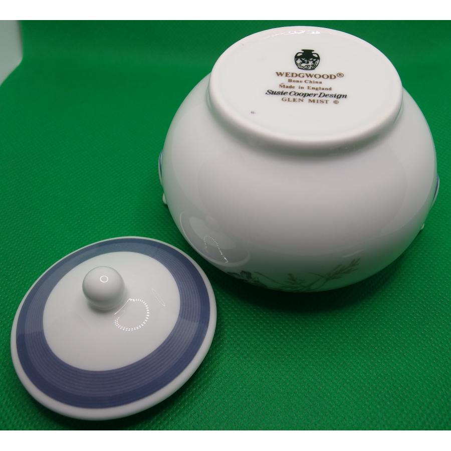 シュガーポット　WEDGWOOD(ウェッジウッド) Susie Cooper Design  GLEN MIST |  | 05