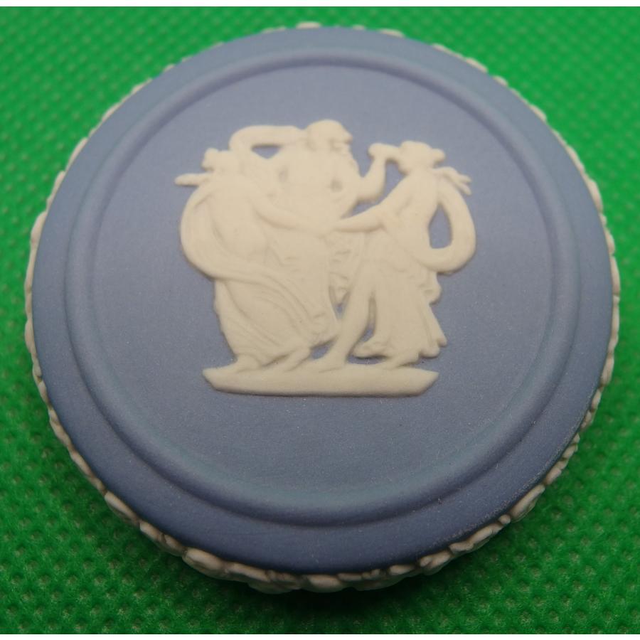 小物入れ　WEDGWOOD(ウェッジウッド) Jasper ware (ジャスパー)　　ビンテージ | 