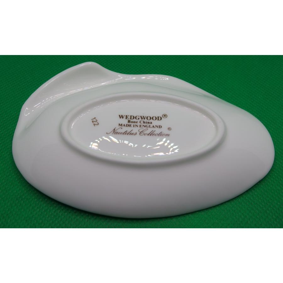小型シェルプレート　WEDGWOOD(ウェッジウッド) Nautilus (ノーティラス)　廃番　ビンテージ |  | 02