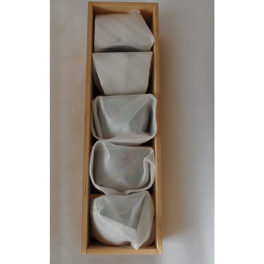 美濃焼 茂山窯　煎茶揃　５個セット |  | 08