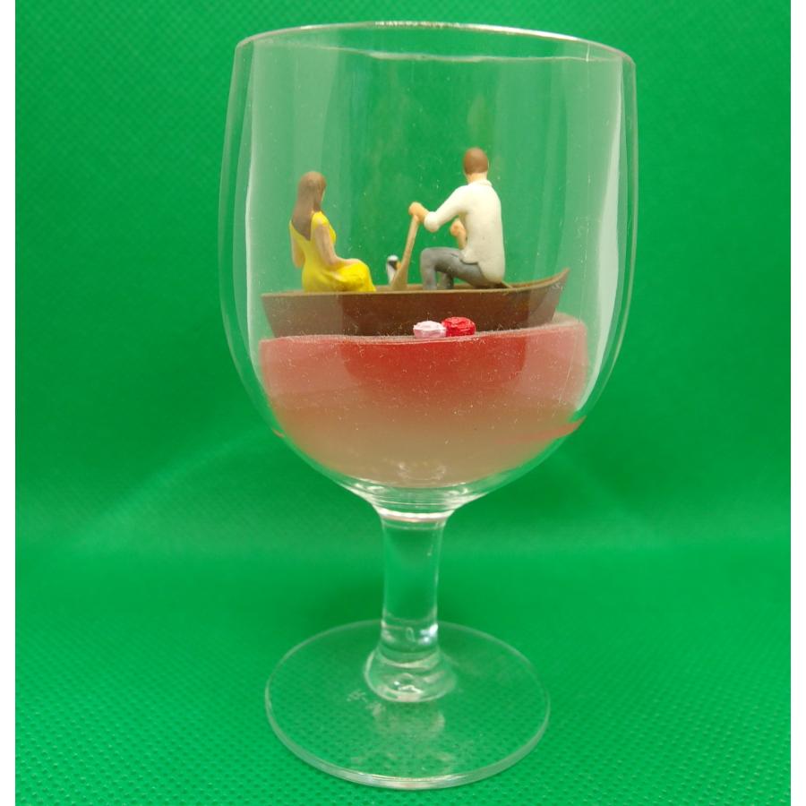 赤ワイングラス型置物　小物　ほっとする |  | 01