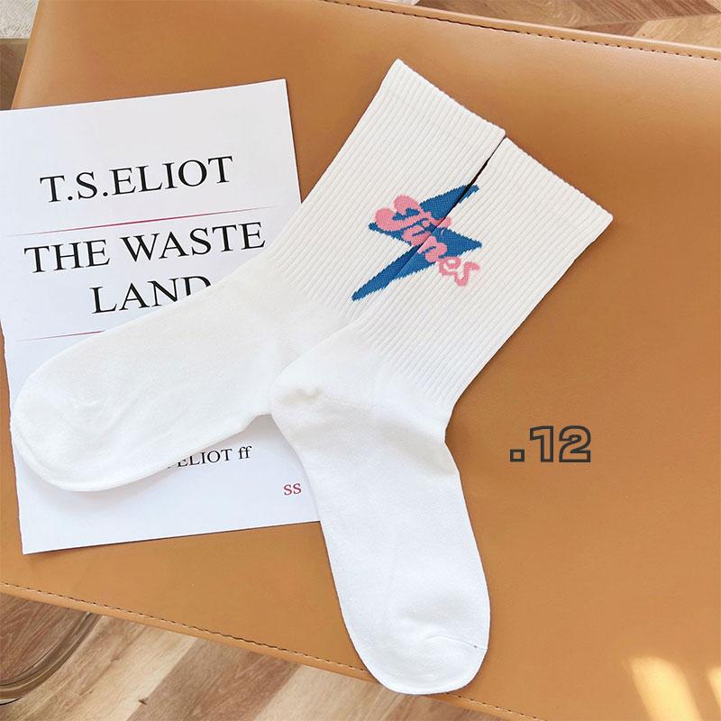 ソックス 靴下 クルーソックス ポップロゴ ストリート メンズ レディース 男性 女性 おしゃれ オシャレ かわいい |  | 35