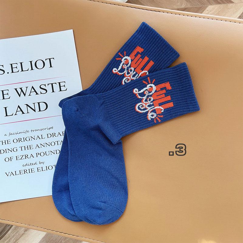 ソックス 靴下 クルーソックス ポップロゴ ストリート メンズ レディース 男性 女性 おしゃれ オシャレ かわいい |  | 26