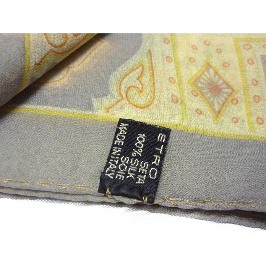 ETRO ☆SALE☆ ETRO エトロ シルク 大判シフォンスカーフ ETRO ☆SALE☆ ETRO エトロ シルク 大判シフォンスカーフ