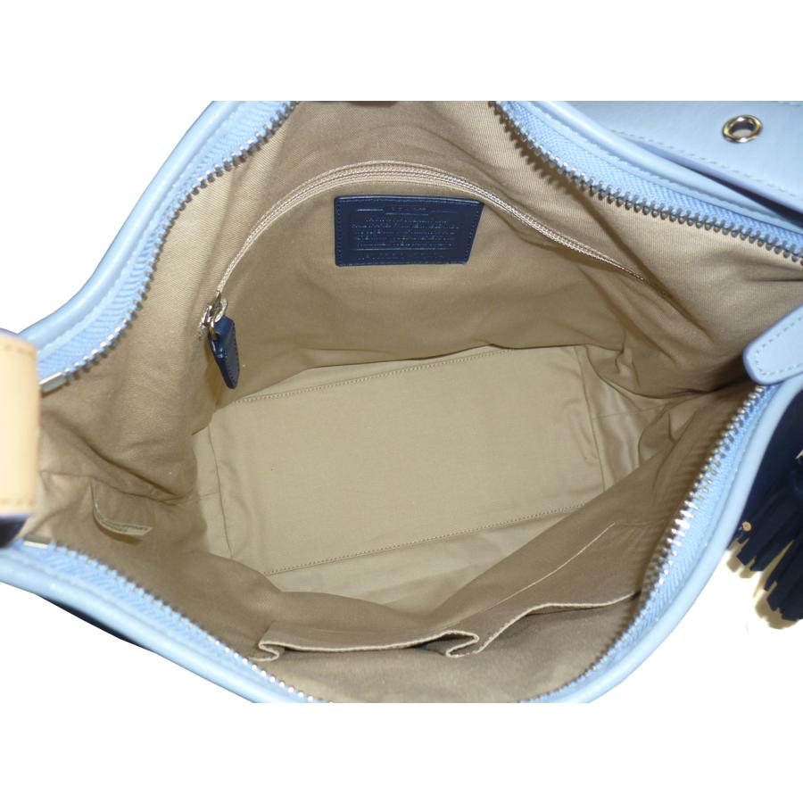 COACH ☆SALE☆ 未使用 COACH コーチ レザー バイカラー バケツ型 2way 
