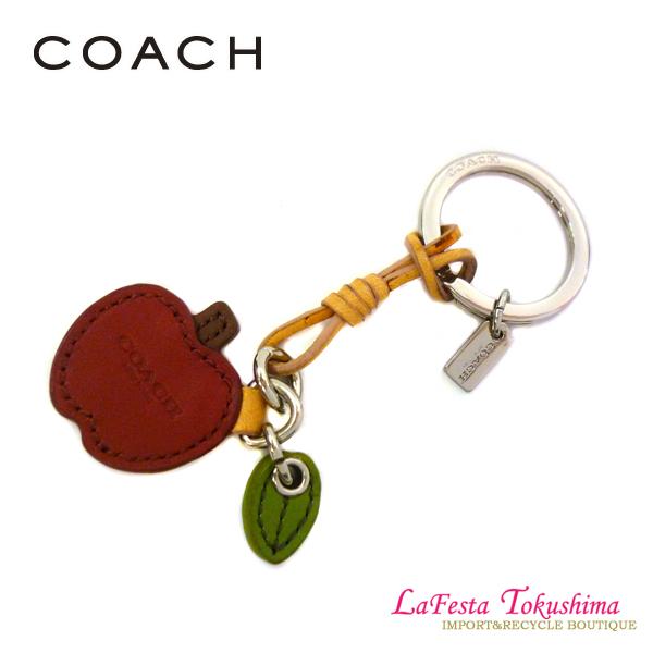 COACH コーチ レザー アップル 赤りんご キーリング キーホルダー 展示処分品 13133ブランドショップ ラフェスタ徳島 通販