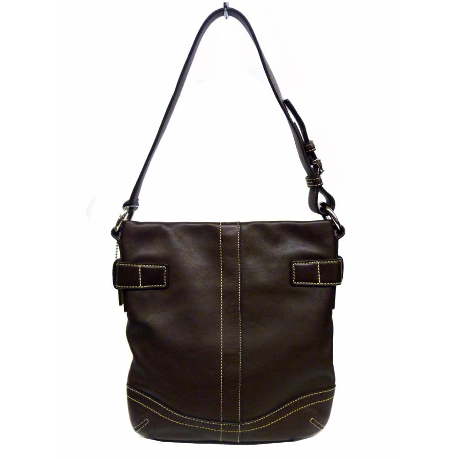COACH（コーチ） ☆SALE☆ レザー ミニショルダー ミニバッグ ダーク