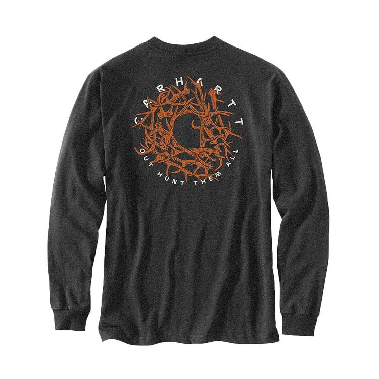 Carhartt カーハート Tシャツ 長袖 ロンT ポケットTシャツ バック 