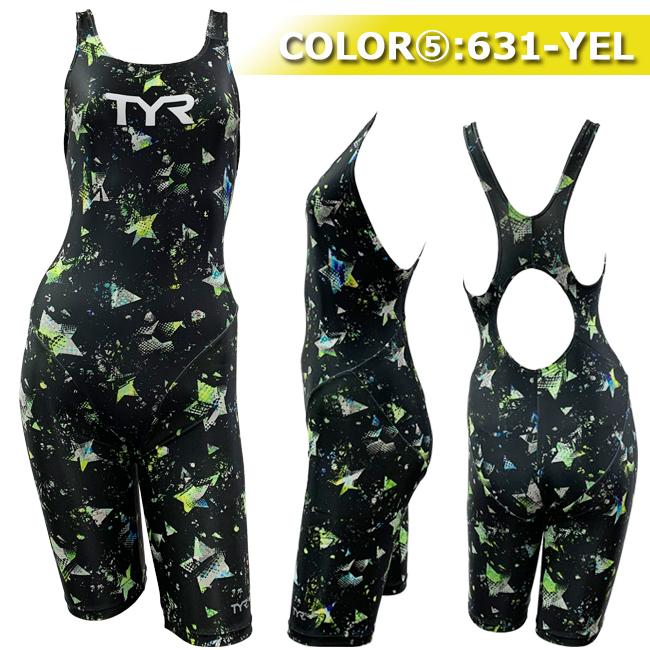 TYR ティア 水着 練習用 フィットネス トレーニング レディース 水着 オールインワン スパッツスーツ レッグスーツ 大きいサイズ対応_17