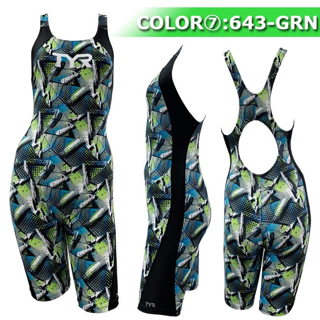 TYR ティア 水着 練習用 フィットネス トレーニング レディース 水着 オールインワン スパッツスーツ レッグスーツ 大きいサイズ対応_19