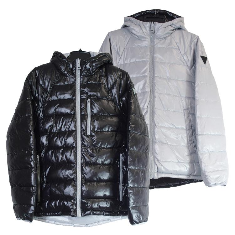 GUESS（ゲス） UK限定モデル 中綿 ジャケット リバーシブル パファー