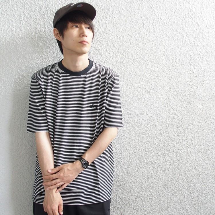 ステューシー Stussy Tシャツ 半袖 ボーダー Tシャツ メンズ トップス Mini Stripe Ss Crew Lattache ラタッシュ 通販 Yahoo ショッピング