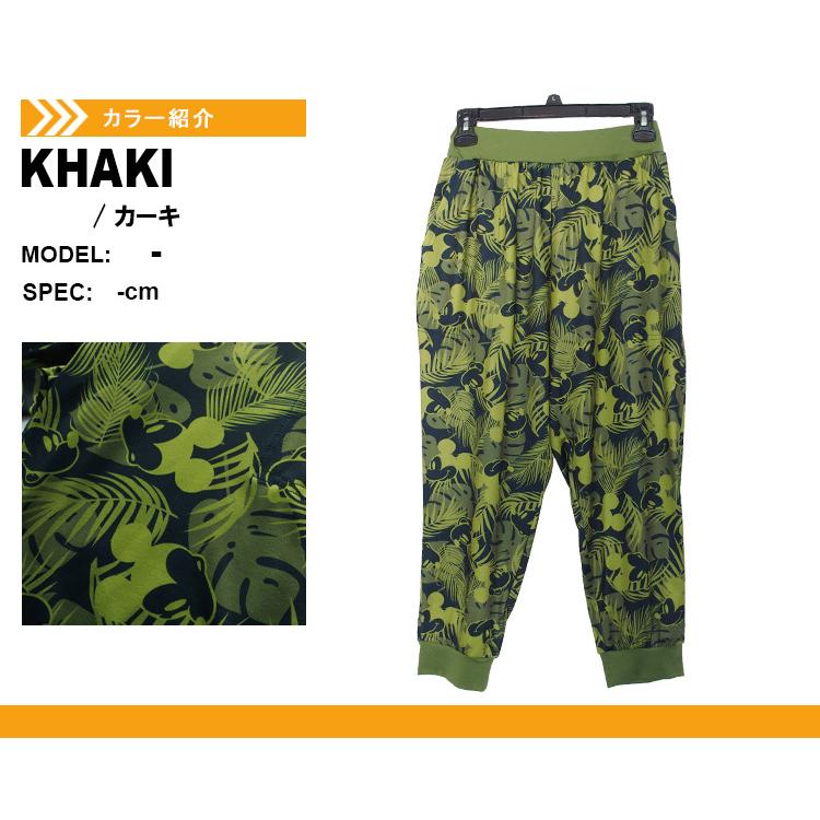 68 以上節約 Disney ディズニー ミッキー 総柄 カプリパンツ 7分丈パンツ レディース ダンス フィットネス ボトムス Cisama Sc Gov Br